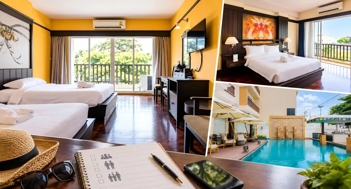 Book Multiple Hotel Rooms in Jomtien Beach_sarita chalet & spa