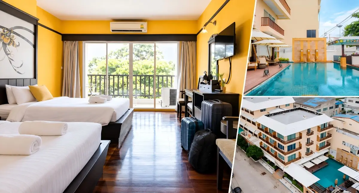 Superior Triple Room in Jomtien Beach_Sarita Chalet & Spa