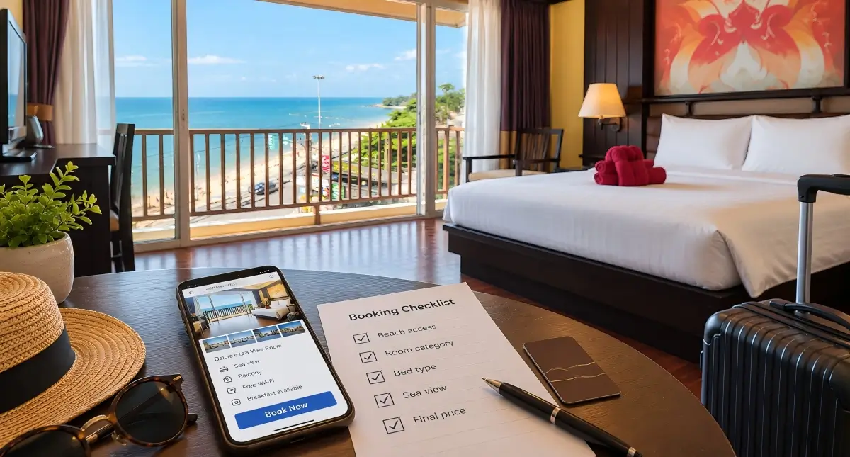 hotel on Jomtien Beach Road near the beach_sarita chalet & spa